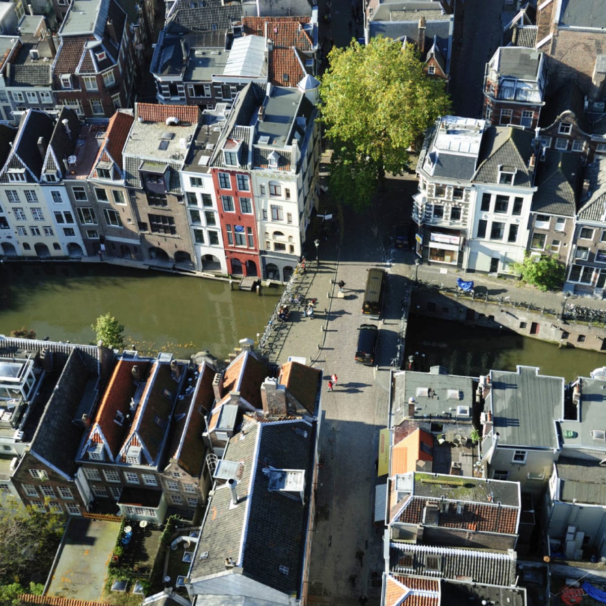 View from Dom Tower Utrecht